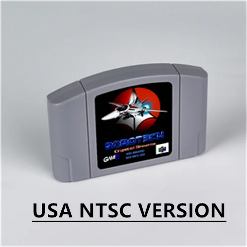 

Robotech - Crystal Dreams for Retro 64 Bit Game Cartridge USA Version NTSC FormatChidren Gift Gaming