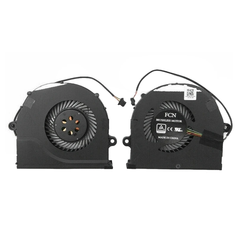 

2PCS CPU + GPU Cooling Fan Radiator Fan For Asus ROG Strix GL503 GL503V GL503VD FX503VD FX503 12V