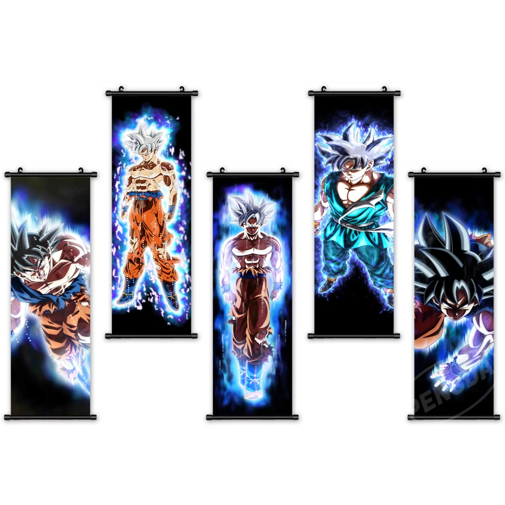 Настенная картина из японского классического аниме Драконий жемчуг | Дом и сад