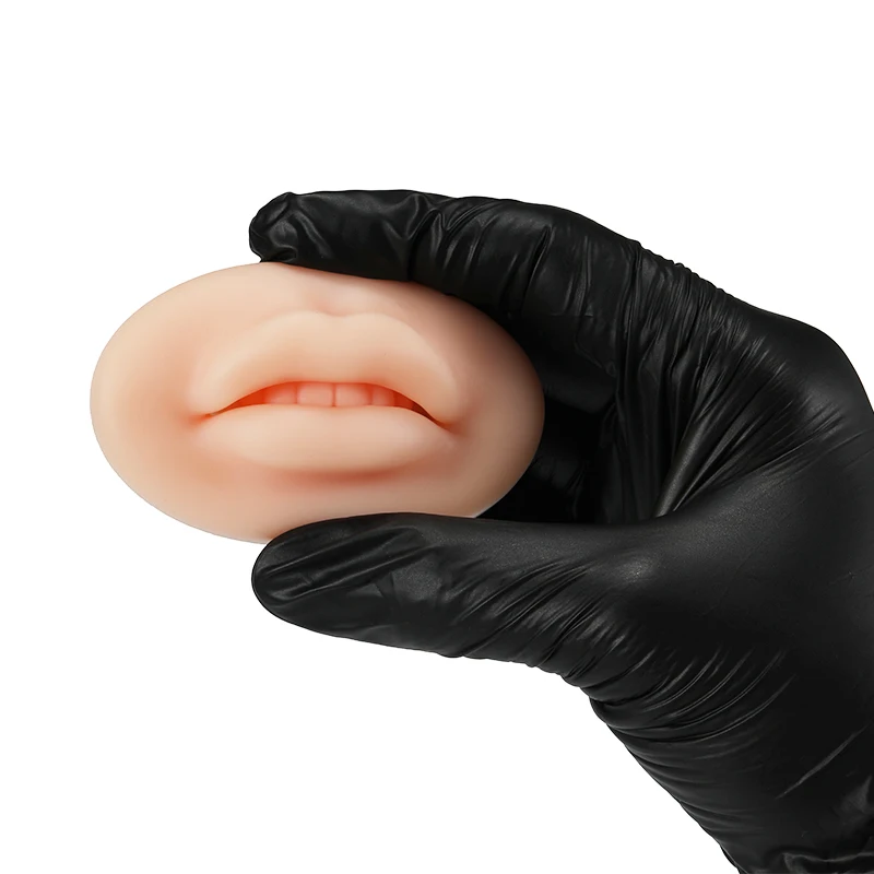 1PCS Lips Eyebrow Tattoo Skin Latex Practice Microblading Blank Fake Beginner Special Designs Supplies |