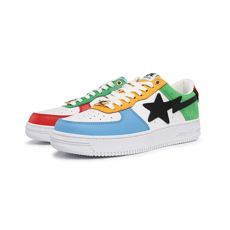 Bape Goose Sta Vibe Snakers Skateboard Men's Women's Running Shoes |