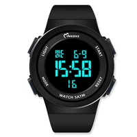 outdoor running personality luminous childrens electronic watch timing swimming multi functional primary school students