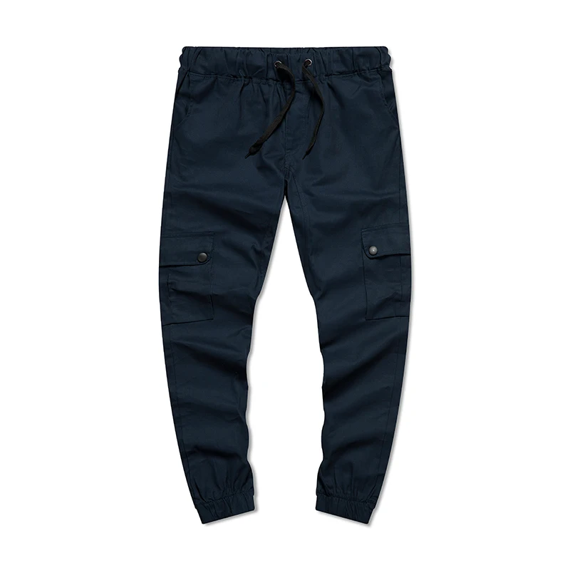 Брюки-карго мужские однотонные джоггеры шаровары повседневные спортивные штаны