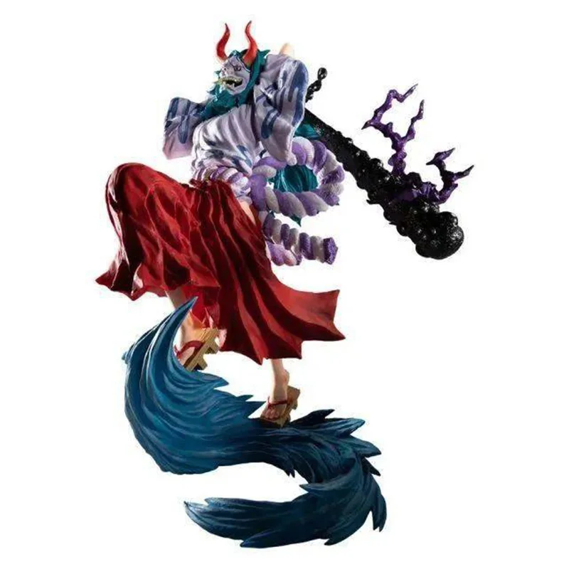 

24cm One Piece Yamato Figure Kaidou Daughter Yamato Anime Action Figure PVC Figurine Ornaments Statue Model Kids Toy Gifts Dolls