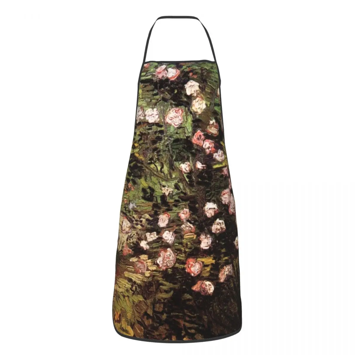 

Vintage Blooming Rose Vincent Van Gogh Apron for Men Women Flowers Adult Unisex Kitchen Chef Bib Tablier Cuisine Cooking Baking