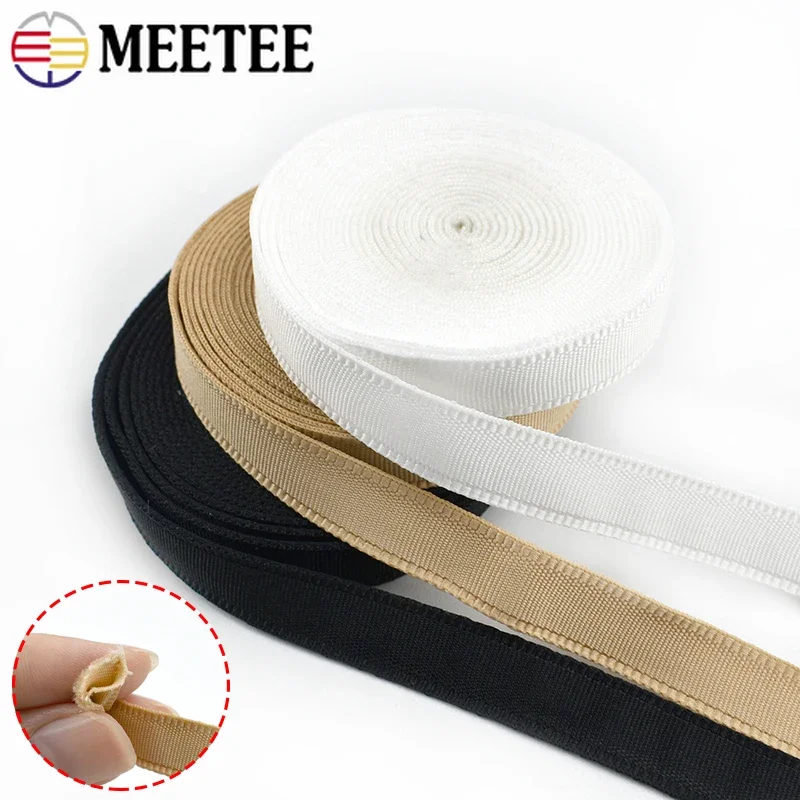 5/10/20 м 10 мм Meetee трубчатая лента слинг бюстгальтер погоны полые лямки платье
