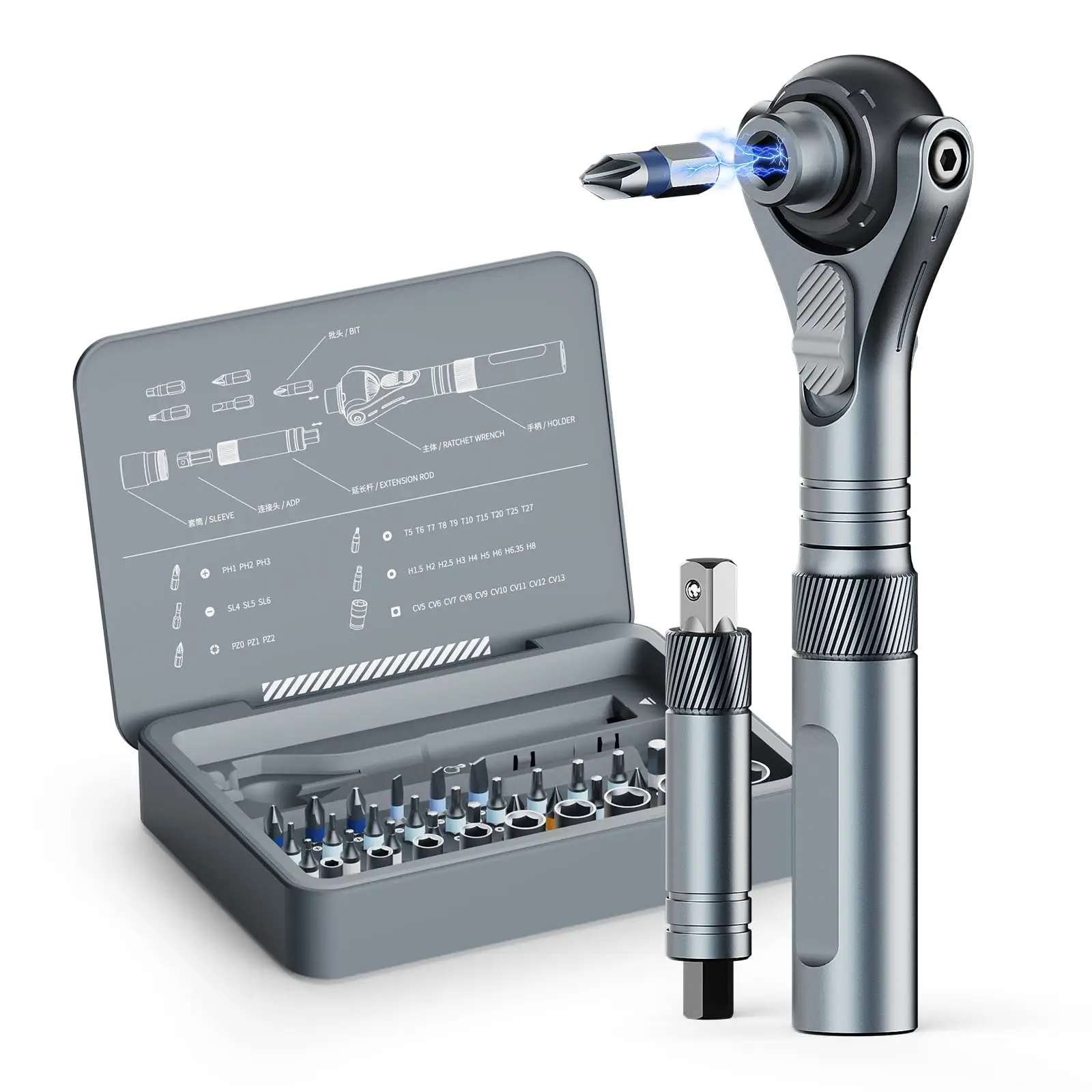 

Набор отверток JIMIHOME ATuMan RS2 40-в-1