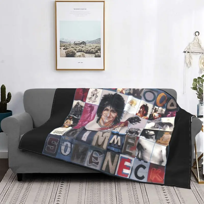 Деревянное одеяло Ronnie Gimme ворсистый диван-кровать высококачественное покрывало