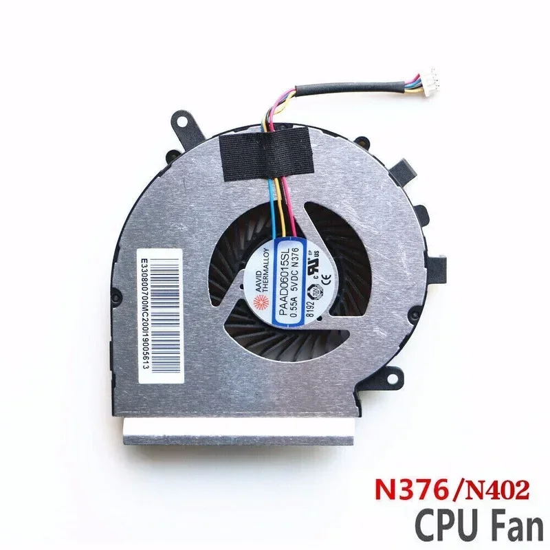 Новый охлаждающий вентилятор для ноутбука MSI GE62MVR GE72MVR 7RG MS-16JC MS-179C CPU N376 N402 GPU N374