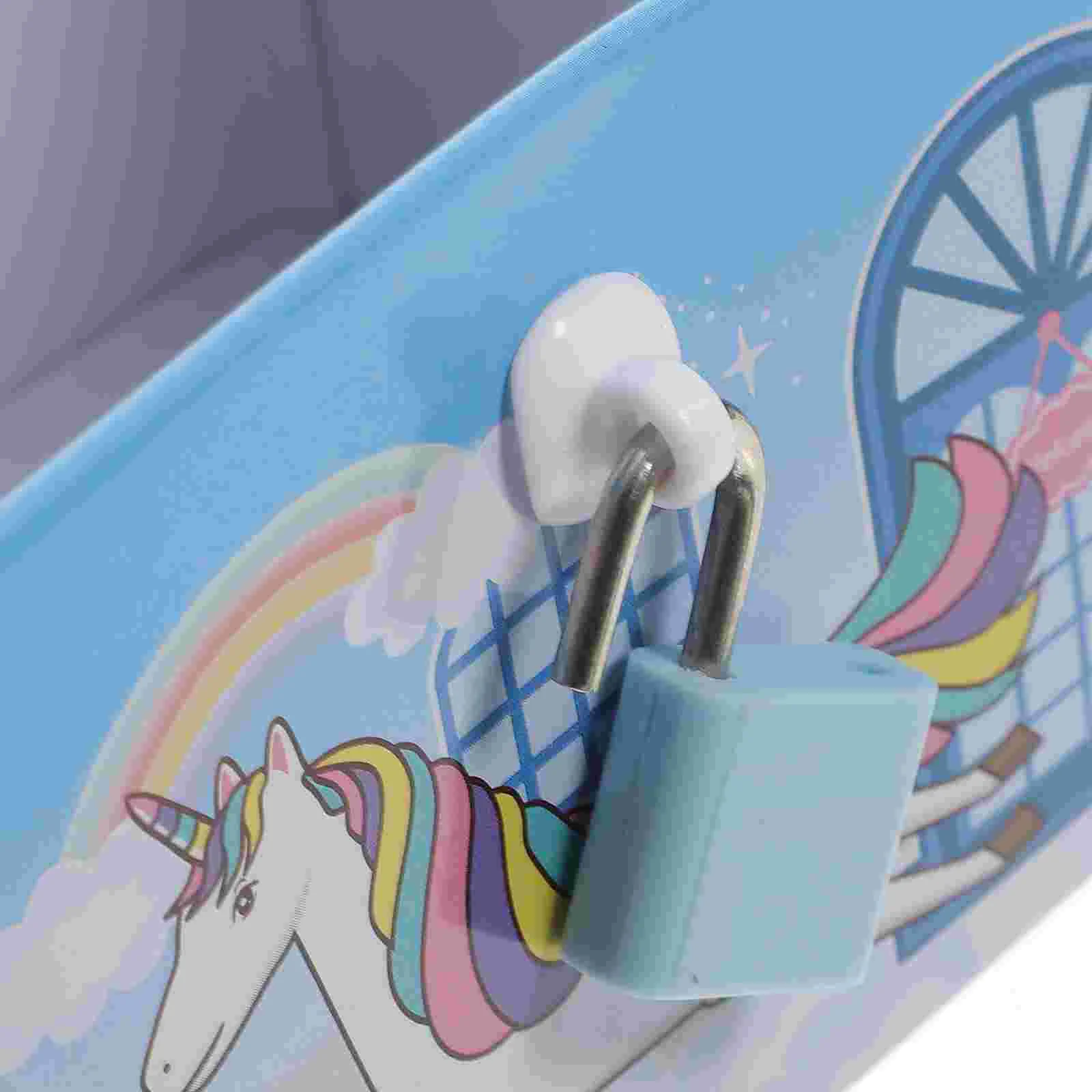 Мультяшная копилка с единорогом детские игрушки металлический дом жесть для