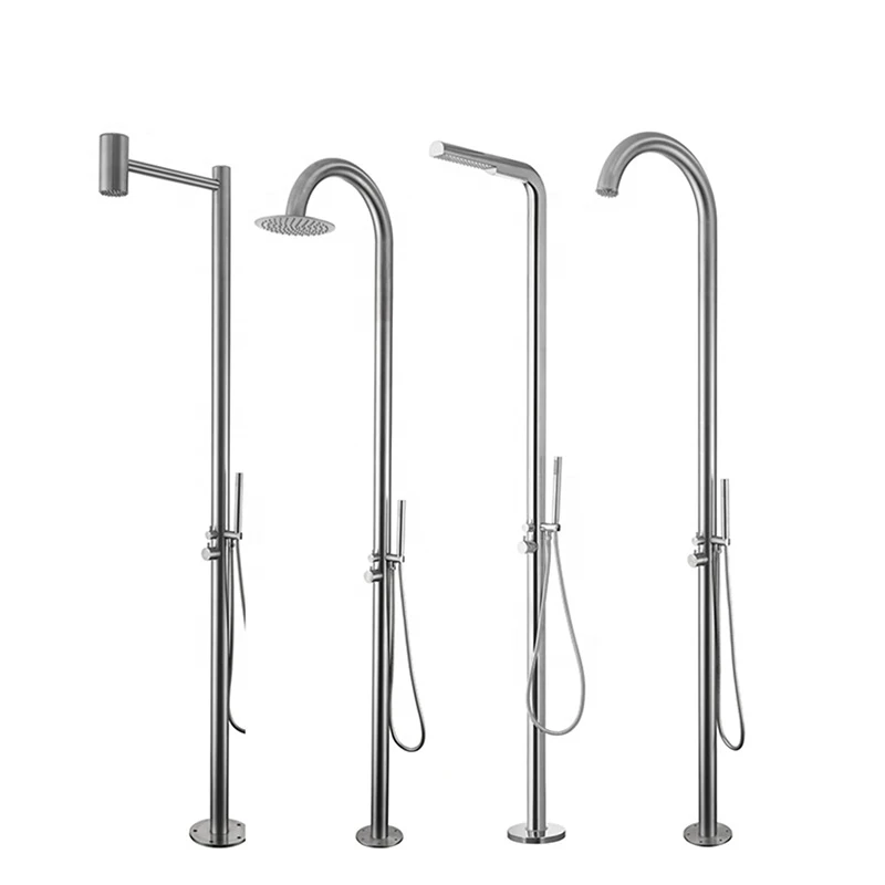 

Наружные садовые хромированные смесители из нержавеющей стали для ванны и душа для бассейна