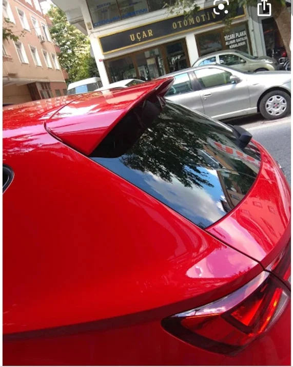 

FOR SEAT LEON SPOLER DYED RED