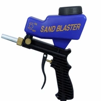 portable gravity sandblasting gun pneumatic sandblasting set rust blasting device adjustable mini blasting machine spray gun