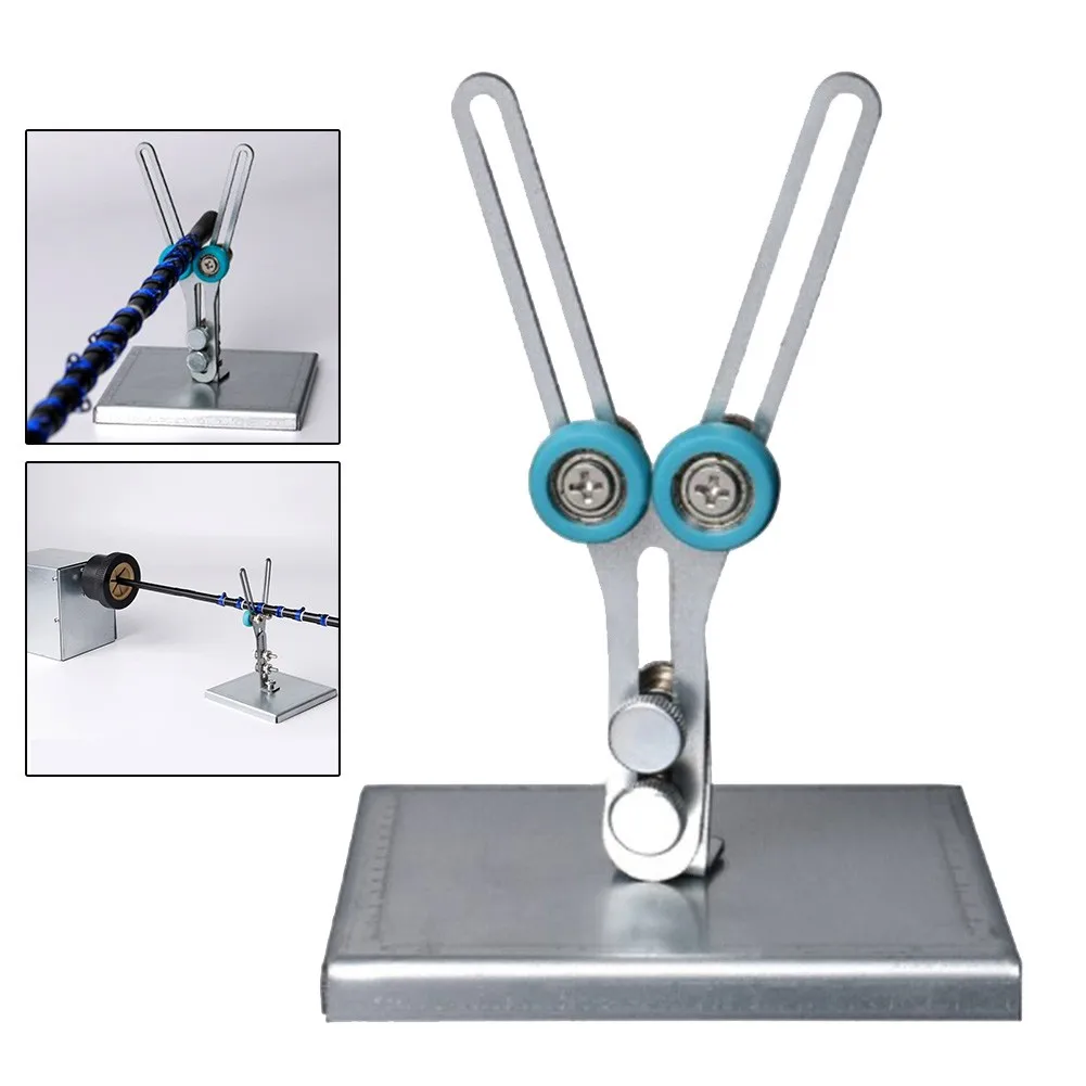 Adjust Pole Supports Stand Rods Dryer Machine Rod Dryer DIY Supports Stand Rods Dryer Machine Stand For Fishing Rod Repair Tool