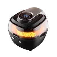 6 5l multifunctional air fryer oil free smart healthy fryer pizza oven smart touch lcd electric fryer kitchen cooking ed