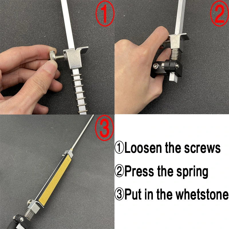 RUIXIN Pro 360 градусов вращающийся нож точильщик Whetstone Обновленный фиксированный угол алмазная точилка Система Apex Edge Honing Set on.