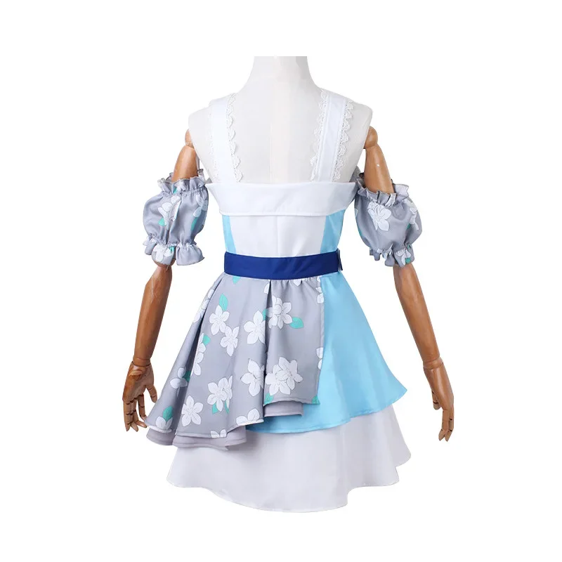 Костюм для косплея Love live накасу кауми Цветочное платье Tennouji Rina аниме одежда