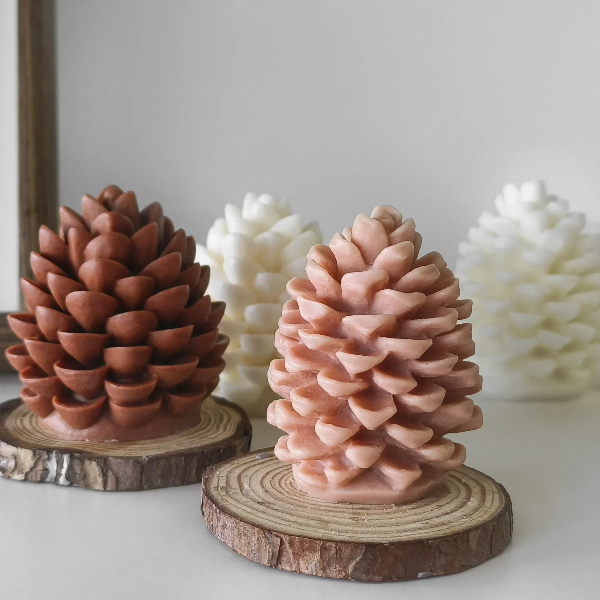 Силиконовая форма для изготовления свечей