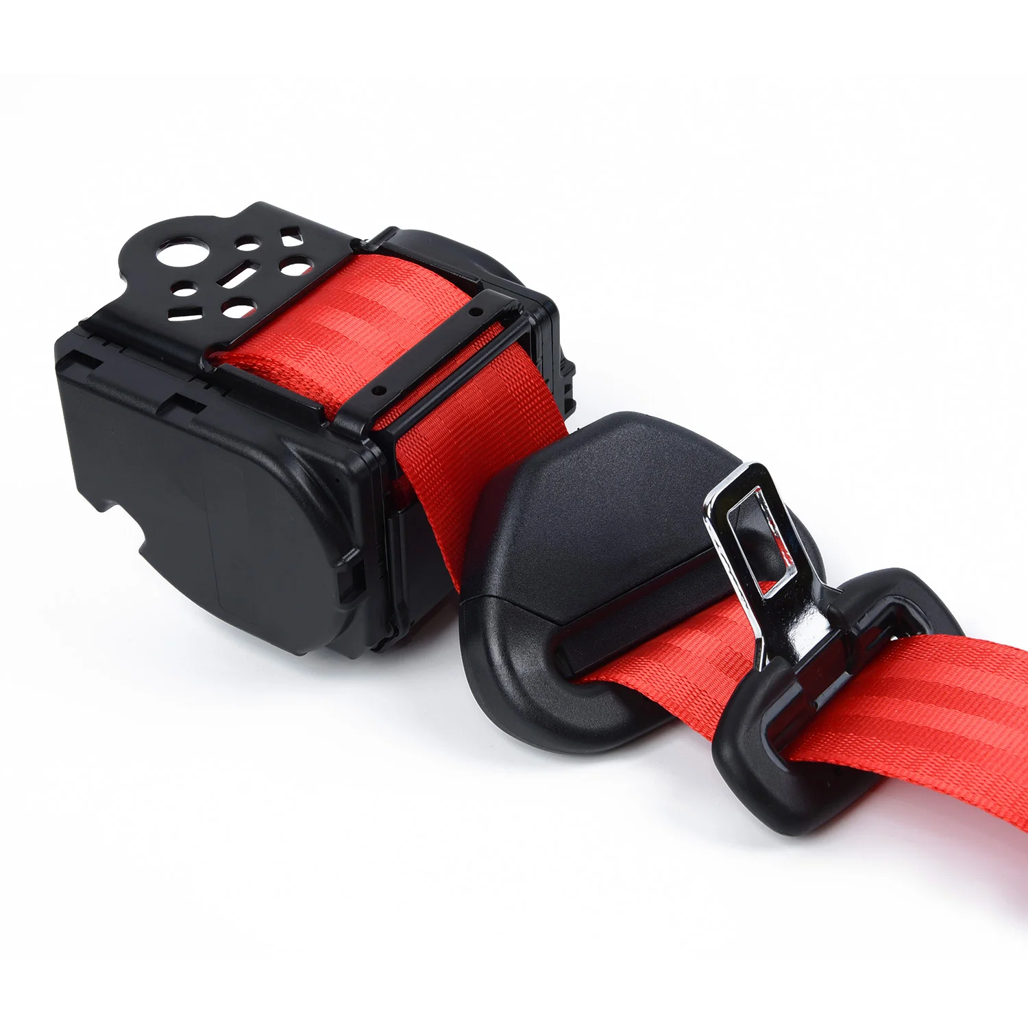 

New Practical Safety Belt Fastener Kit 1 Set Adjustable Strap Automatic Seat Strap Universal 1 set 26700N 3-Point