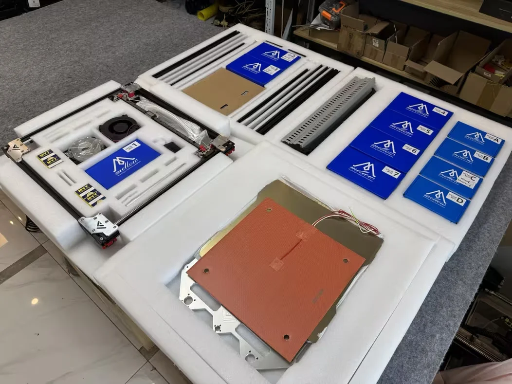 Оригинальный комплект 3D-принтера Mellow DIY VzBoT AWD 235 VZ235 для верхнего металла с ЧПУ