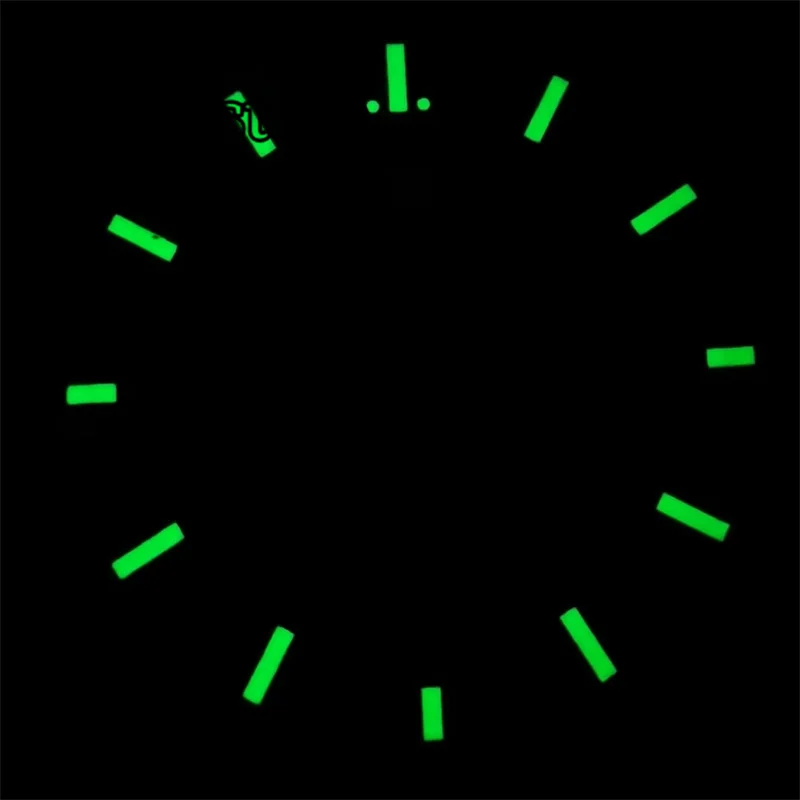 Циферблат BLIGER/без логотипа VK63 31 5 мм кварцевый механизм циферблат черный белый