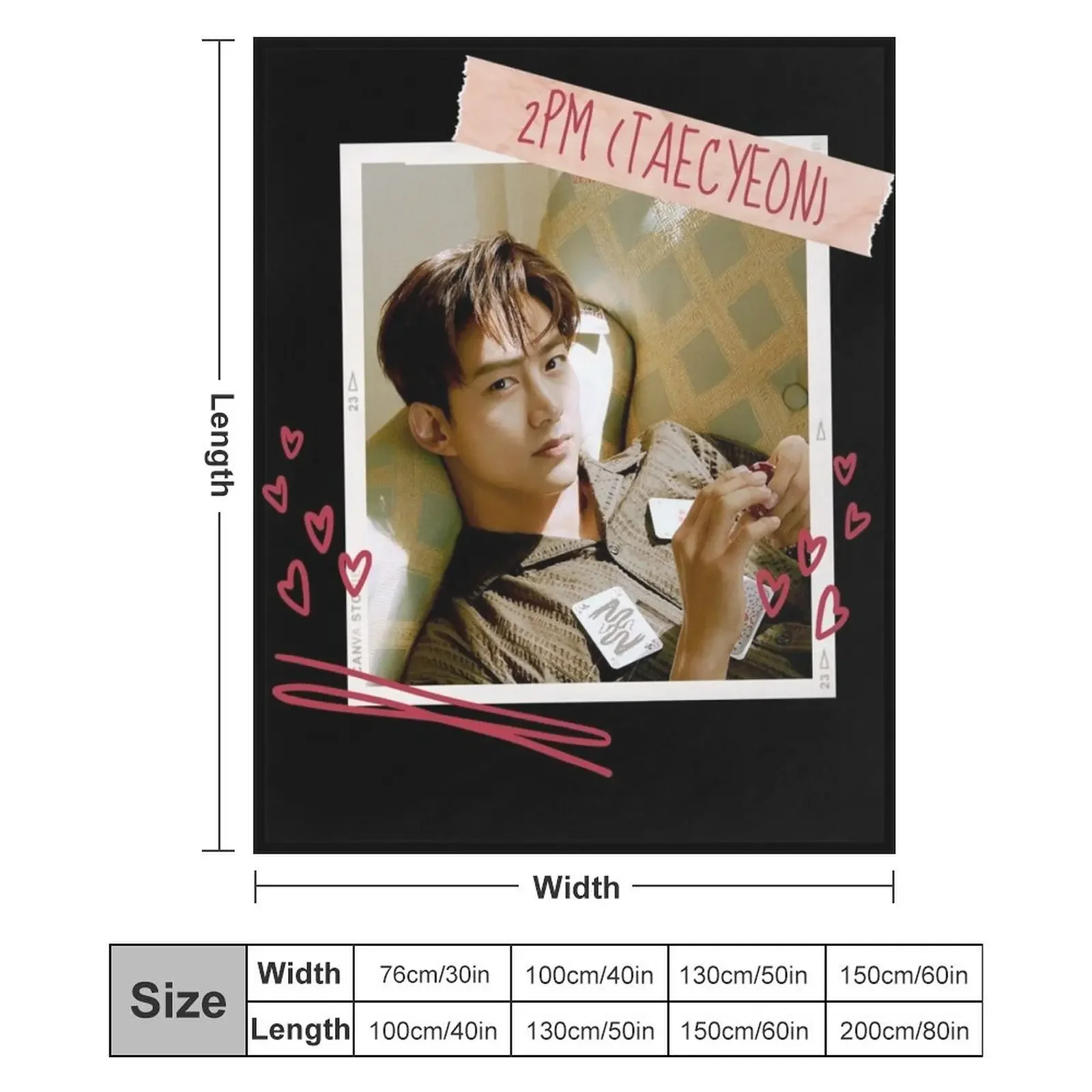 PM - 2PM OK TAECYEON - Vincenzo Cassano Плед для кондиционера, мягкий плед для офиса и дома (art.: 3920da750ca25) - 3920da750ca25