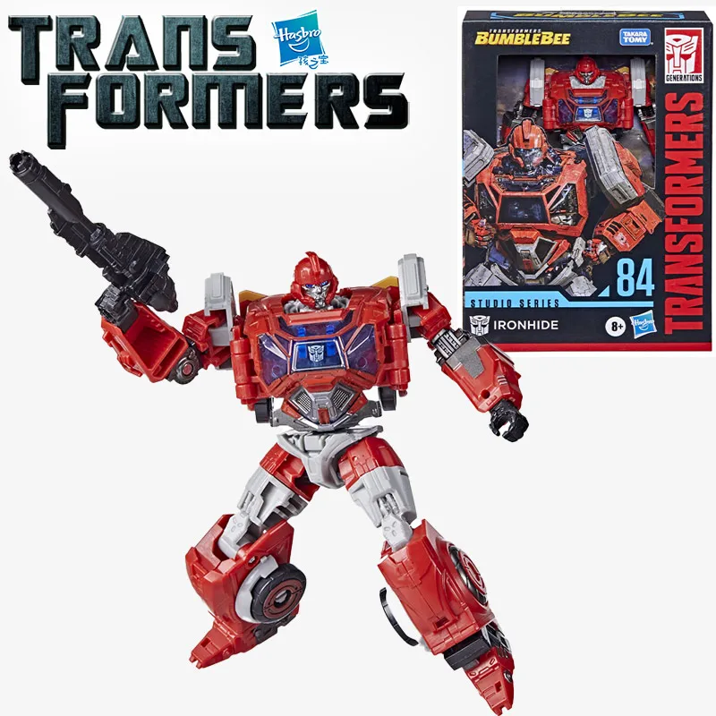 

Hasbro Transformers Studio Series 84 Deluxe Transformers Bumblebee Ironhide Toys F3171