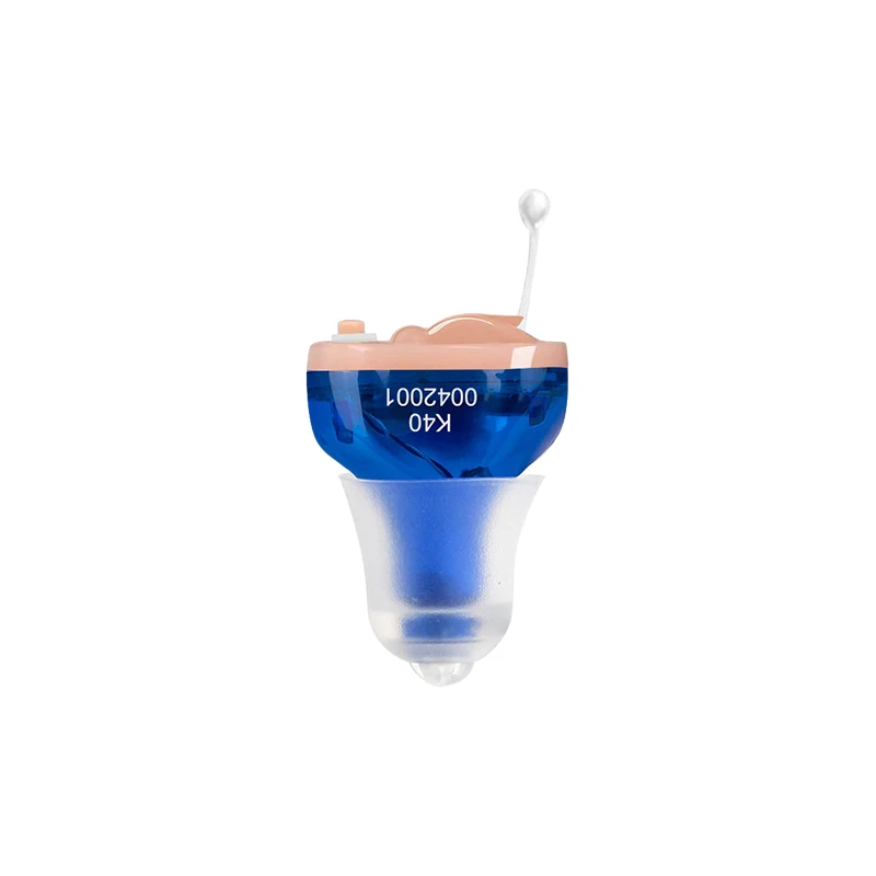 SE41 4-канальный цифровой мини-слуховой аппарат CIC для пожилых батарей невидимый