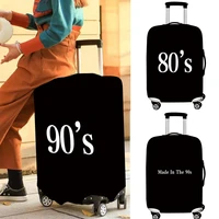 elastic luggage protective cover dust wear resistant apply 18 28 size years picture printing protective case travel accessories