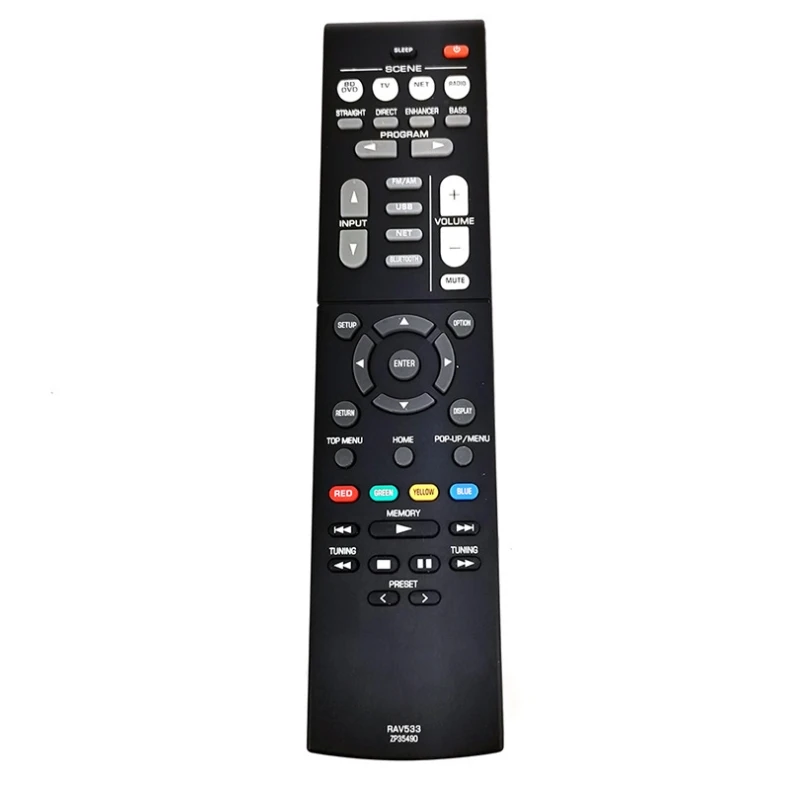 

New Remote Control RAV533 ZP35490 For YAMAHA EX RX-V4 RAV531 RAV532 RAV534 RX-V479 RX-V579 RX-V479BL RX-V579BL AV Receiver