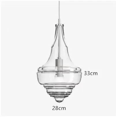 

Подвесной светильник JIANKEXING Industrial Water Grain Glass