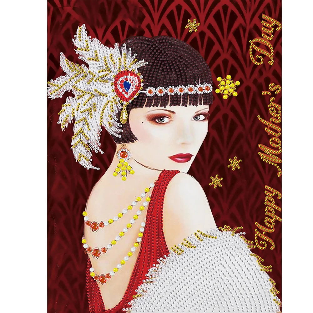 Необычная Алмазная мозаика Детский набор для великолепной леди искусство