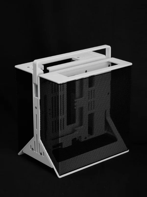 【 XPROTO Mini 】 XTIA ITX Open 1U Core Display полностью алюминиевая вертикальная портативная