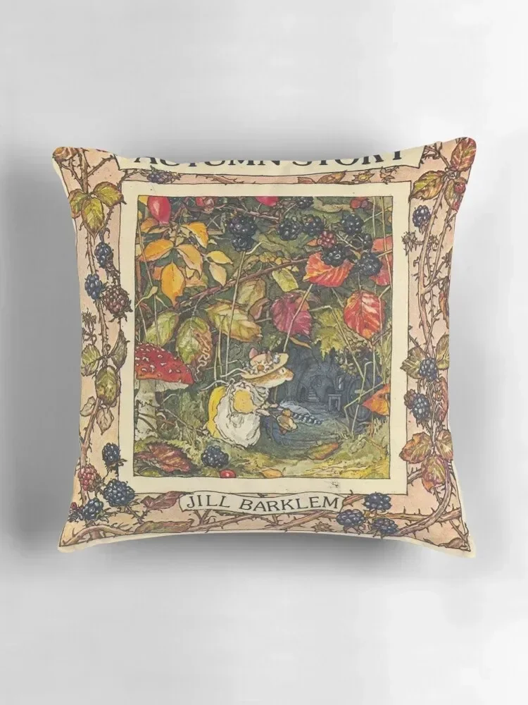 Brambly Hedge осенняя история декоративная подушка роскошная наволочка чехлы для