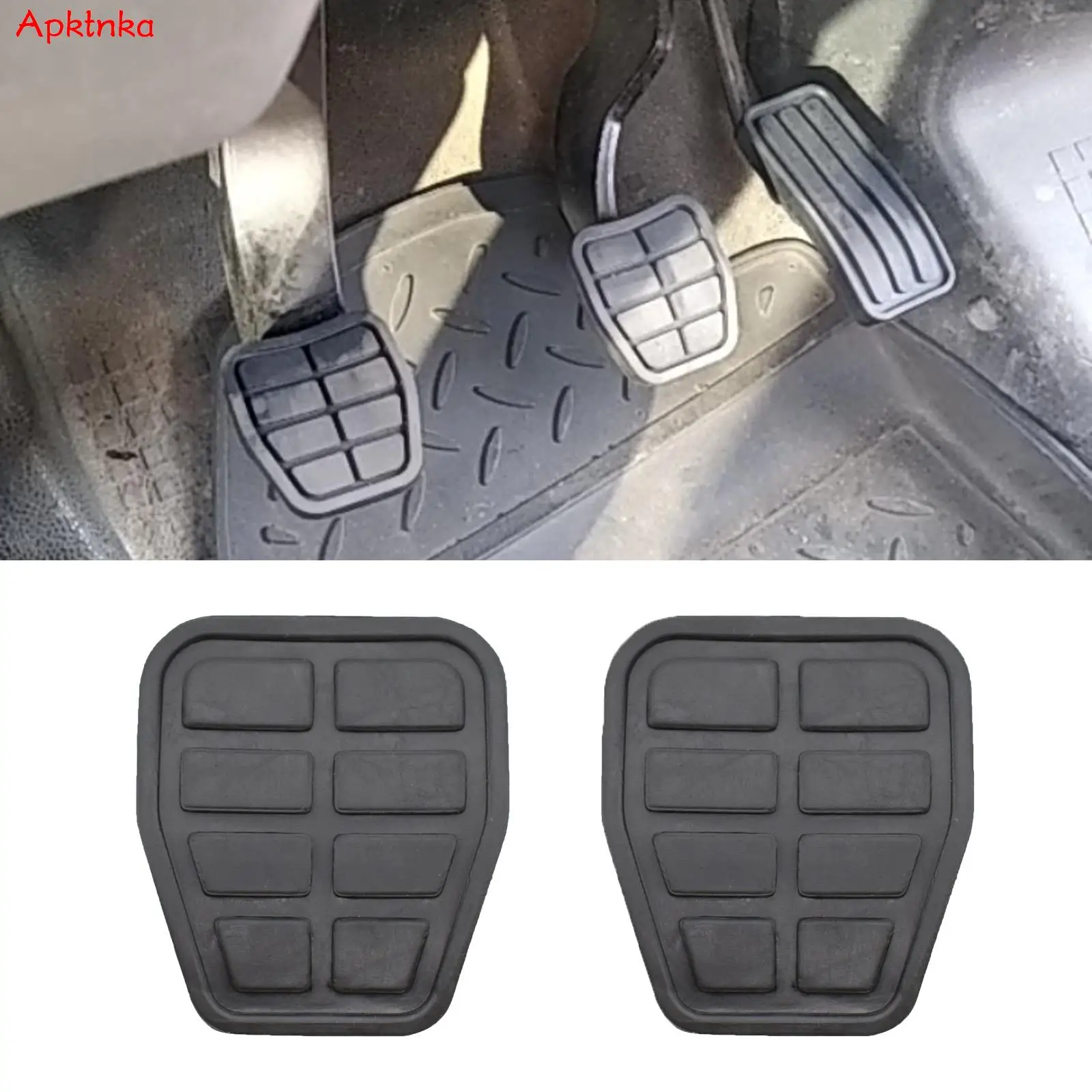 

2 шт., резиновые накладки на тормозные колодки для VW Golf Jetta MK2 T4 C44 1983 - 1992 1984-1992, Стайлинг автомобиля, защита от скольжения