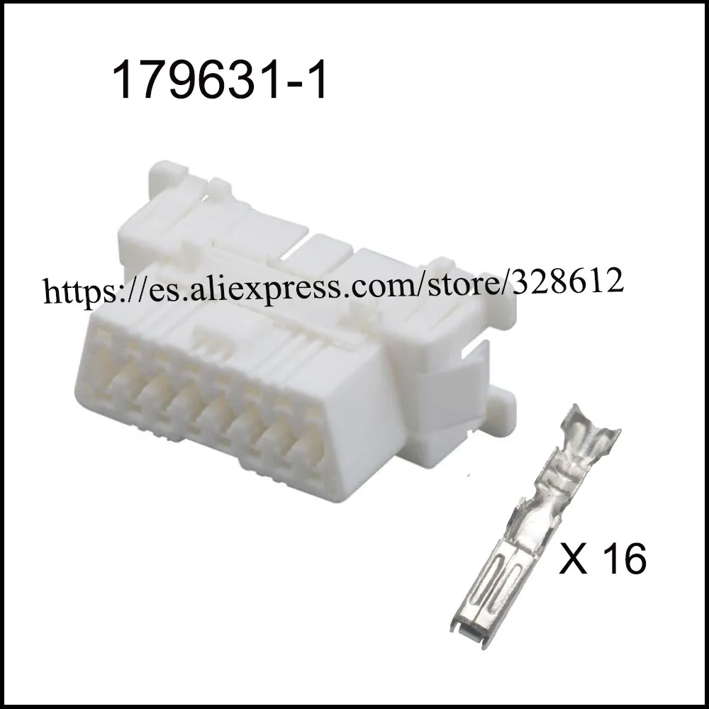 

179631-1 включает клеммы серии OBD, автомобильный гнездовой кабельный разъем, 16-контактный разъем, автомобильные вилки