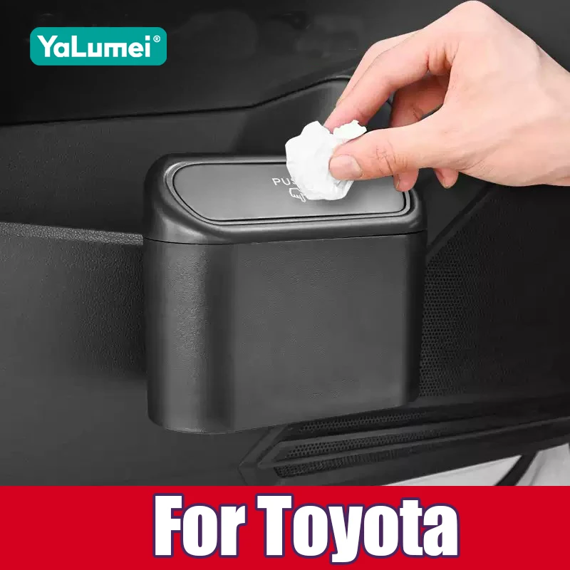 Для Toyota RAV4 Corolla CHR Camry Hilux Land Cruiser 100 200 Prado 120 150 Avensis Prius 30 A V автомобильное мусорное