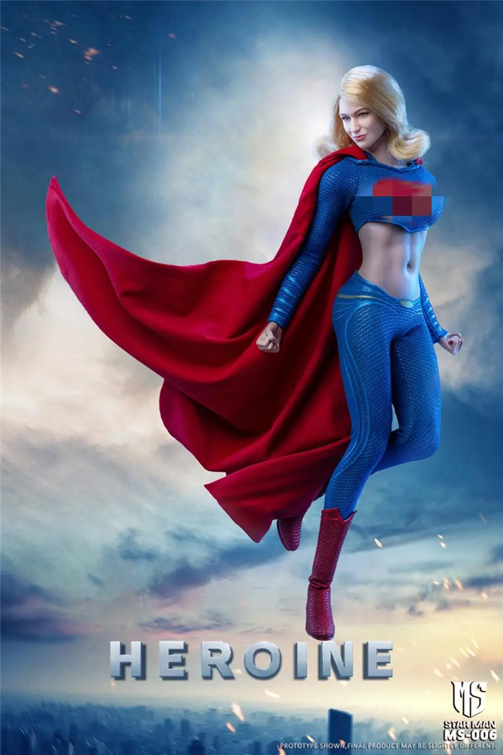 

1/6 звездный человек, искусственная кожа, костюм, накидка, крепкая, супер девушка, мобильный, 12 дюймов, фигурка, кукла, тело