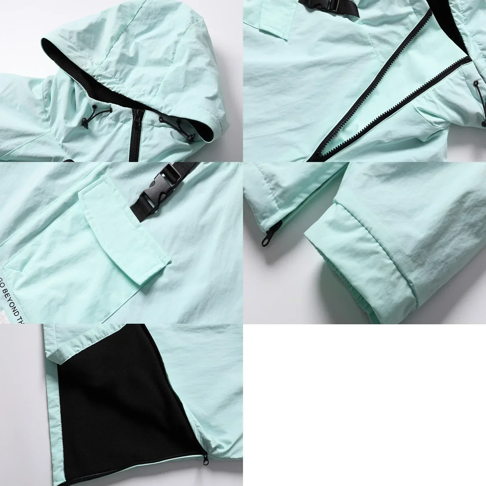 2025 лыжная одежда с капюшоном водонепроницаемые лыжные куртки зимние уличные