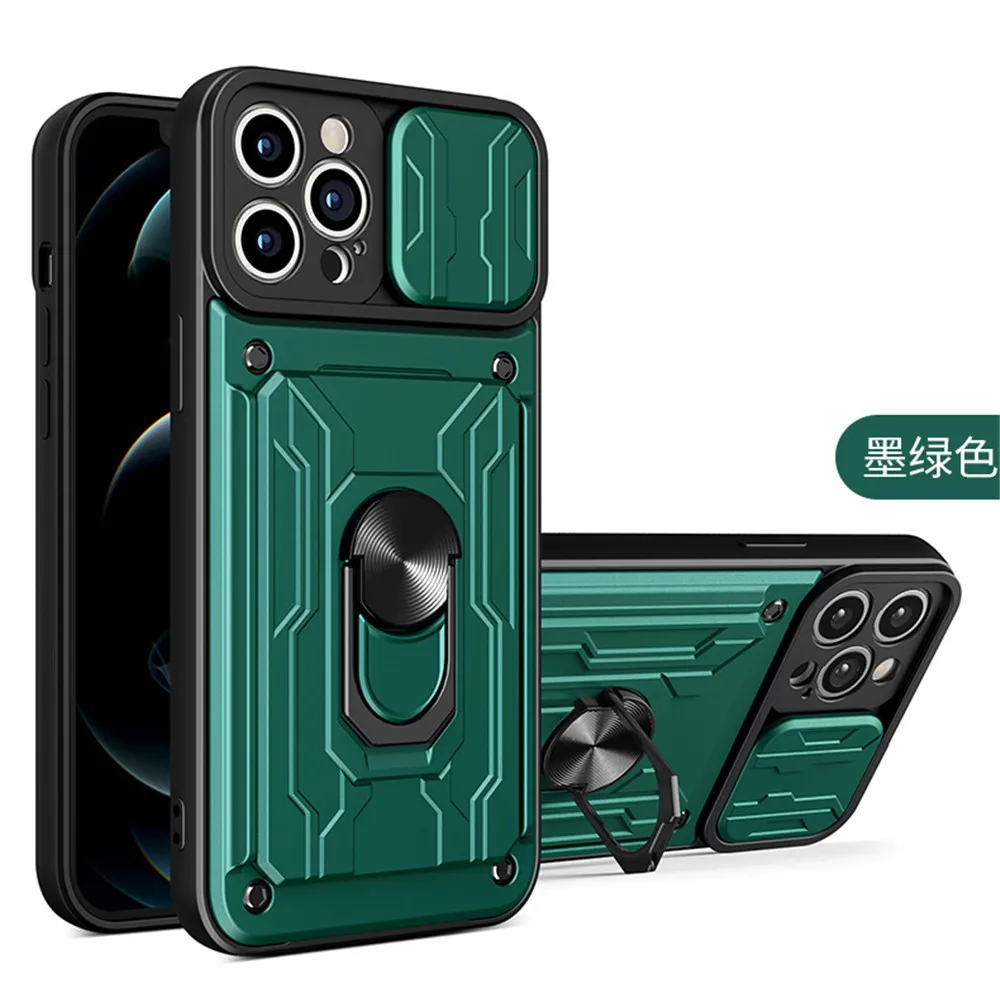 

For iPhone SE 2022 Cover For iPhone SE3 A2783 A2784 SE 2022 For iPhone SE3 2022 Case Heavy Duty Shockproof Card Slots Cover