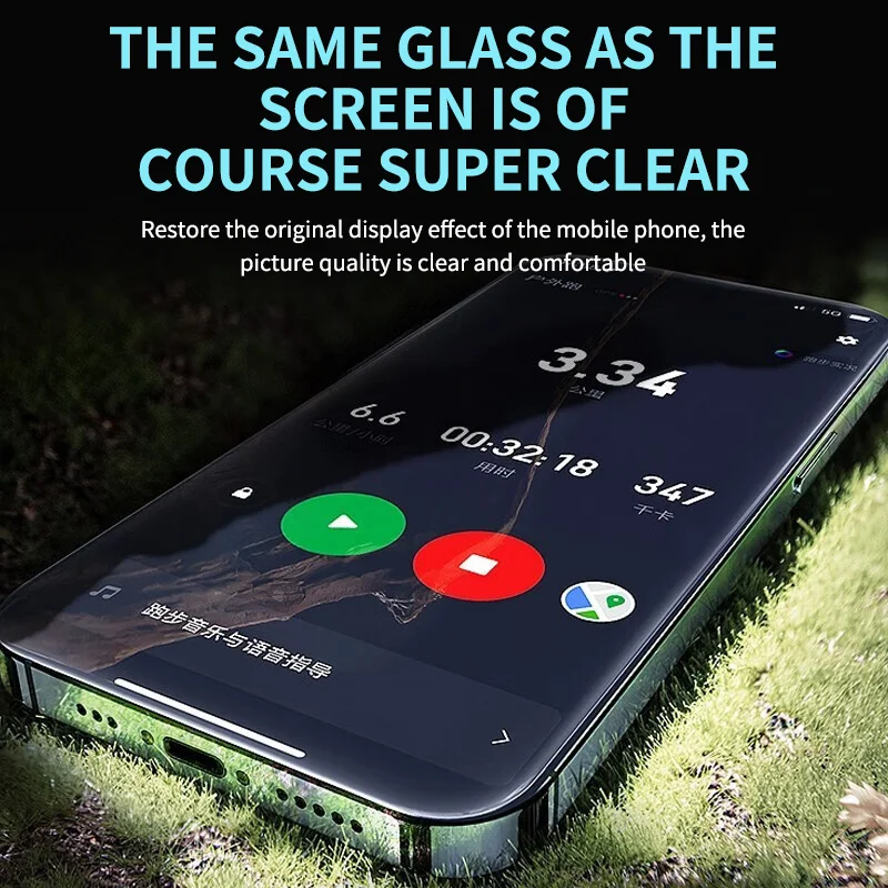 Фото Закаленное стекло для iPhone 14 13 12 11 Pro Max, Защитная пленка для iPhone 14 6 7 8 Plus X XR XS MAX, пленка для защиты экрана, 2 шт. №3