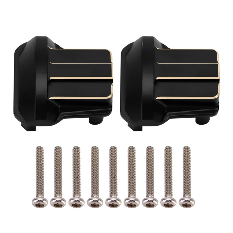 

2 шт 24G латунная Передняя и задняя осевые крышки 9787 для Traxxas TRX4M фотоаксессуары для радиоуправляемой машинки