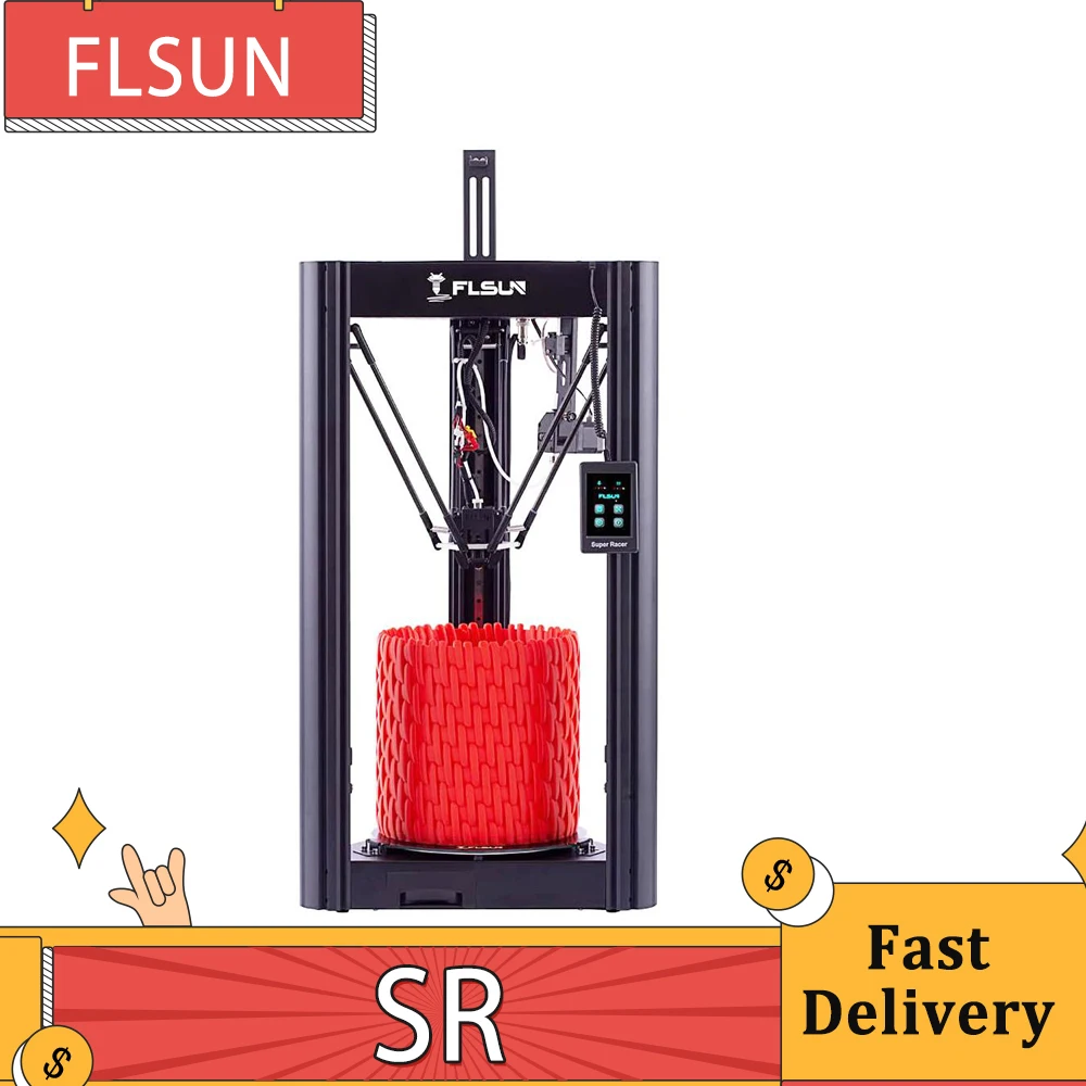 3D принтер FLSUN SR предварительно собранный экструдер с двойным приводом