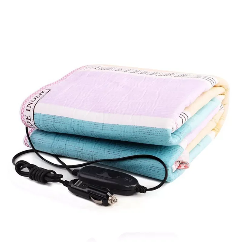 

Car Warming Heating Blanket Pad Shoulder Neck Mobile Heating Shawl USB Cigarette lighter Charge Blankets