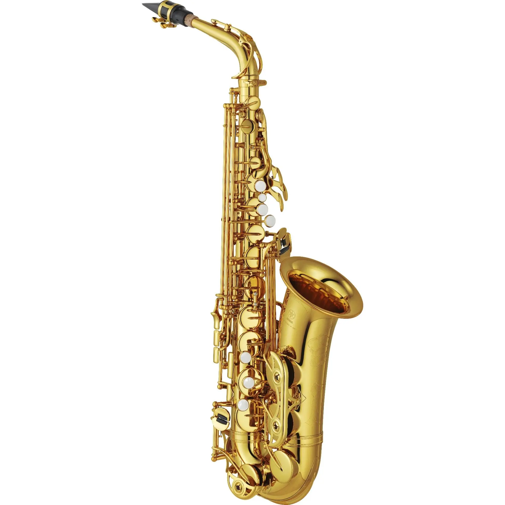 

YAS-62 Student Eb Alto Saxophone Lacquer alto saxo best musical instrument High F# Gold brass