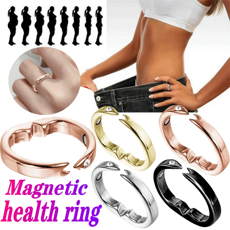 

Magnetic Weight Loss Ring Slimming Tools Fitness Reduce Weight Rings String Stimulating Acupoints Gallstone Anti Snoring Ring