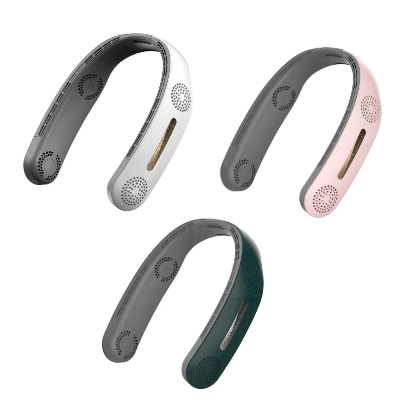 

Безлопастной подвесной вентилятор на шею, малошумный портативный USB-вентилятор для путешествий, вентилятор с воздушным Прямая