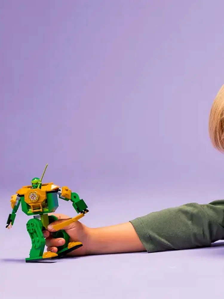 Фигурка LEGO 71757 NINJAGO Lloyd's Ninja Mech Battle фигурка ниндзя игрушка для детей змеи и