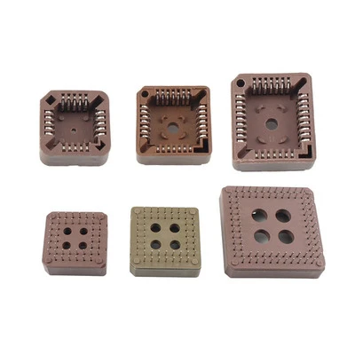 

5PCS DIP/SMD SMT PLCC SOCKET ADAPTER IC Block 32P 44P 52P 68P 84P PLCC32 PLCC44 PLCC52 PLCC68 PLCC84 32/44/52/68 Pin