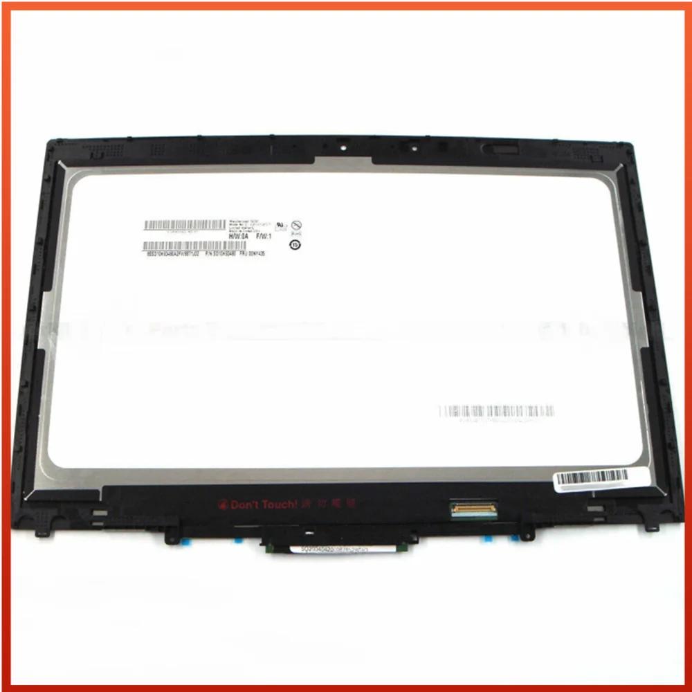 

01AY920 14 inch Laptop Panel for Lenovo ThinkPad x1 yoga 3rd Gen 20LD 20LE 20LF FHD LCD Touch Screen Assembly 1920*1080 30pin